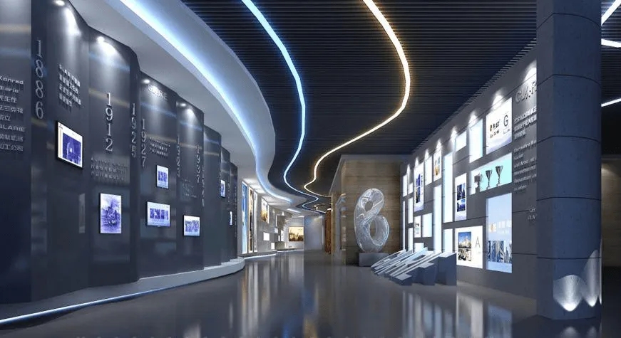 展廳設(shè)計 ，展廳 ，鑫時空